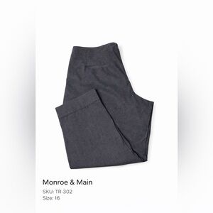 Monroe & Main Dark Gray Woman’s Slacks